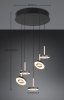 Lampa wisząca LED okrągła wielopunktowa designerska nowoczesna ściemnialna GUANO 334430565 Trio